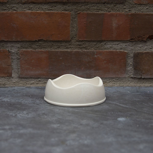 Beco hundmatskål av växtfibrer, beige