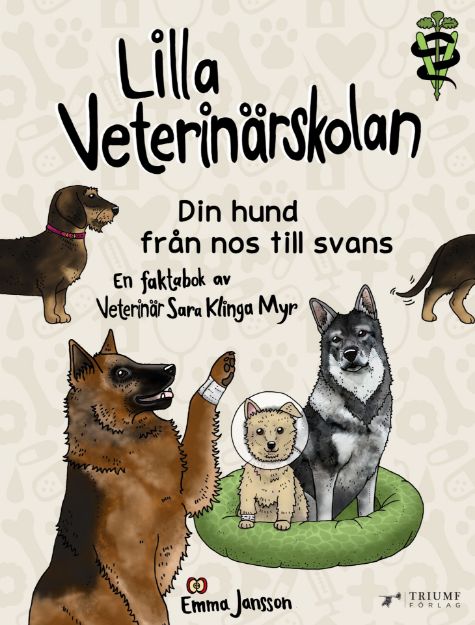 Boken Lilla veterinärskolan - din hund från nos till svans