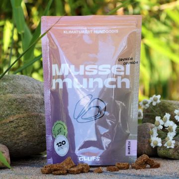 Visa detaljer för Musselmunch från Glufs En påse med Glufs hundgodis