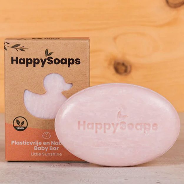 HappySoaps till barn - Kids Body Wash & Shampoo Bar (2-in-1) - Little Sunshine