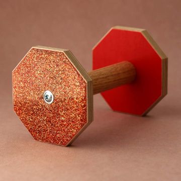 Visa detaljer för Lydnadsapport LG - MELLAN Larz Glitterz röd Lydnadsapport frpn LG