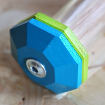 Visa detaljer för Rallylydnadsapport LG, limegrön/azurblå Rallyapport limegrön/azurblå från LG.