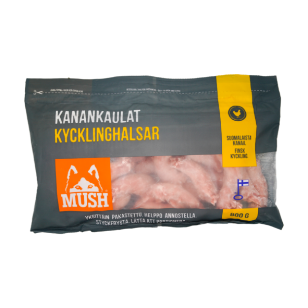 Bild på MUSH Vaisto®  KYCKLINGHALS 0,8 kg