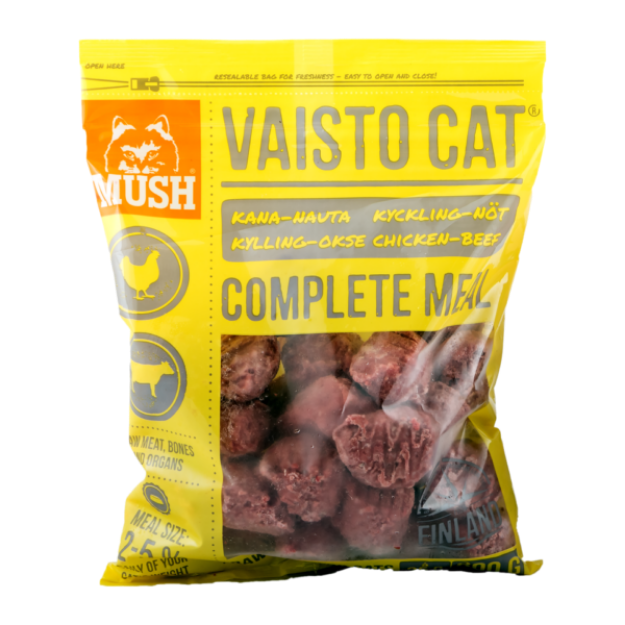 Bild på MUSH Vaisto® KATT GUL 0,8 kg fryst helfoder