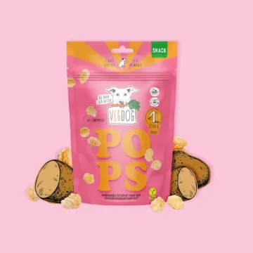 Visa detaljer för Pops - Vegdog - magert veganskt hundgodis POPS hundgodis från Vegdog.