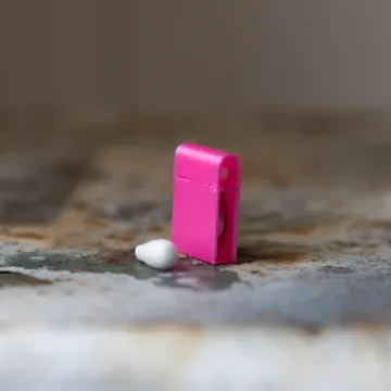 Visa detaljer för POCKET 🐶 magnet dofthållare rosa Magnetisk dofthållare till tops i frägen rosa.