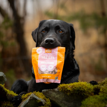 Visa detaljer för MUSH hundgodis - grishjärta frystorkat Bild på MUSH hundgodis - grishjärta frystorkat