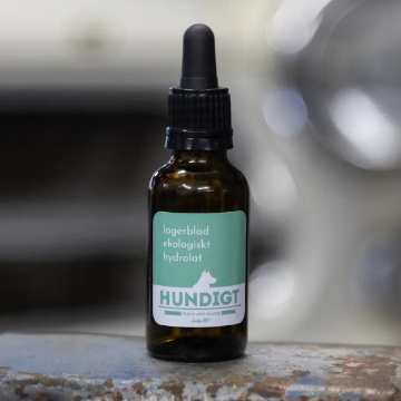 Visa detaljer för Lagerblads-hydrolat Nose Work, Opella 30 ml Lagerblad hydrolat till Nosework till nosework i 30 ml brun flaska.