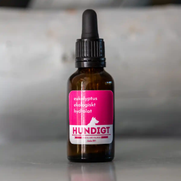 Visa detaljer för Eukalyptus-hydrolat Nose Work, Florihana 30 ml Ekologisk hydrolat eukalyptus till nosework i 30 ml brun flaska med pipett.