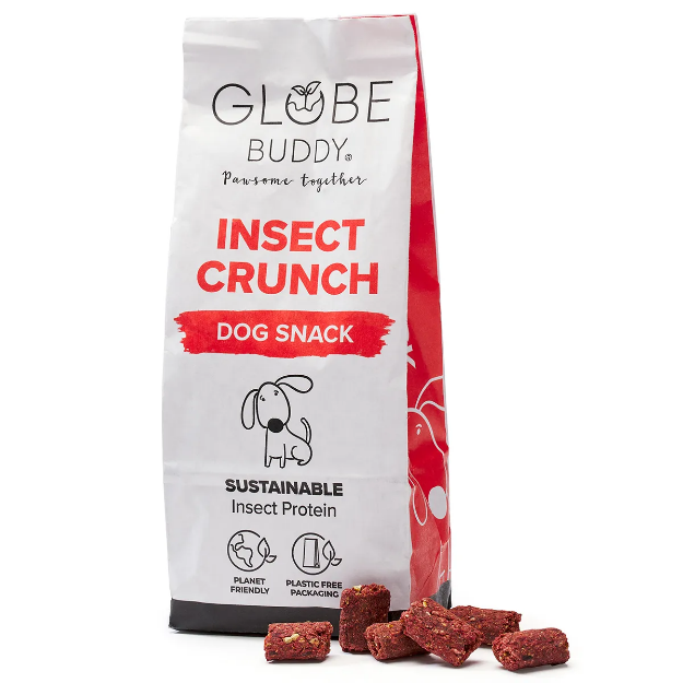 Hårt och smakligt insektsbaserat hundgodis