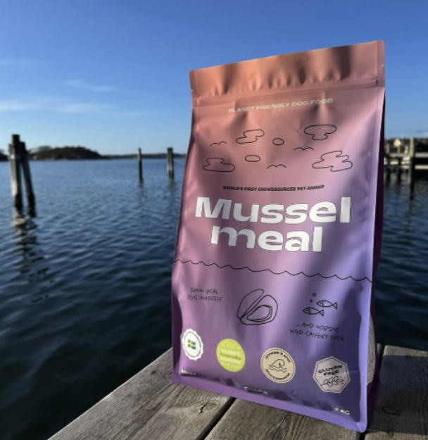 Musselmeal från västkusten, torrfoder med blåmusslor som bas
