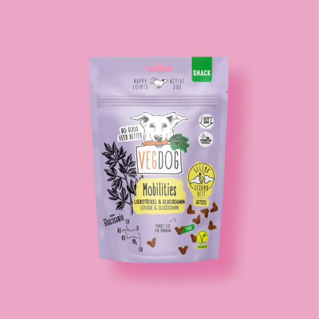 Mobilities Minis - veganskt hundgodis i Zippåse