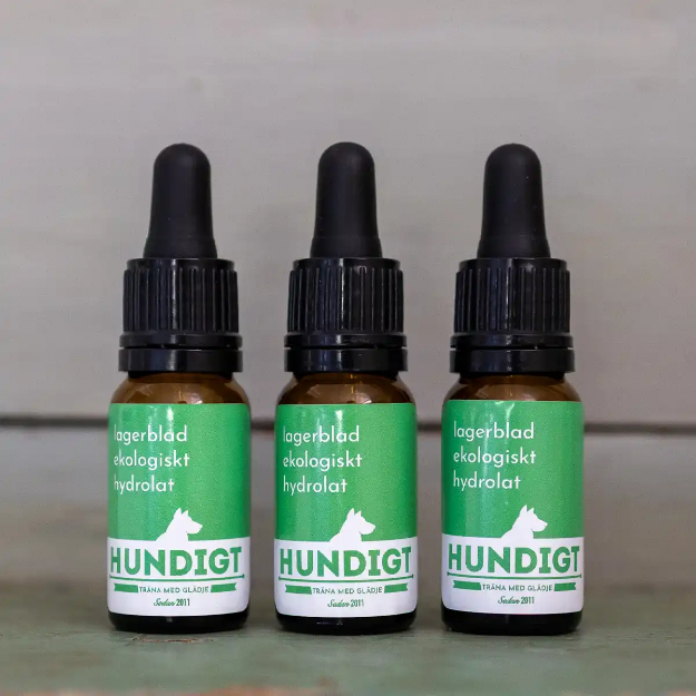3-pack lagerbladshydrolat till nose work.